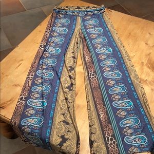 Auditions yoga pants Sz L polyester & spandex